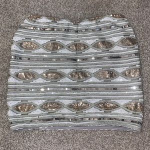 Sequin Bodycon Skirt